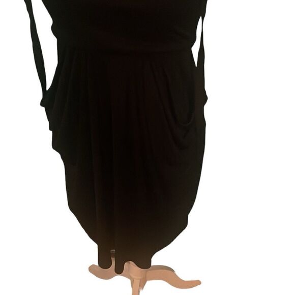 BCBG MaxAzria Sleeveless Dress beaded front detail EUC Small - Picture 3 of 9